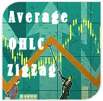 Average OHLC ZigZag